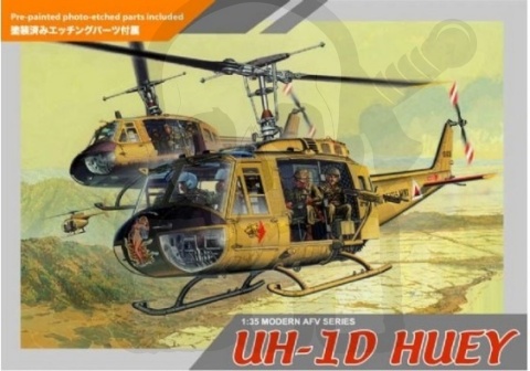1:35 UH-1D Huey - model śmigłowca