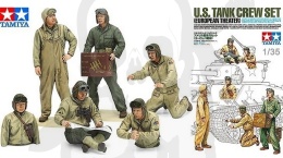 1:35 Tamiya 35347 US Tank Crew Set - European Theater - 6 żołnierzy