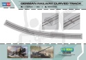 Hobby Boss 82910 Niemieckie tory kolejowe łuki 1:72