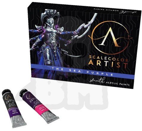 Scale 75: Artist - The Sea Purple - zestaw 12 farb