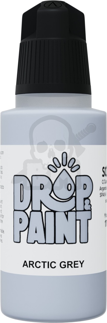 Scale 75: Drop Paint - Farbka do aerografu 17 ml - Arctic Grey