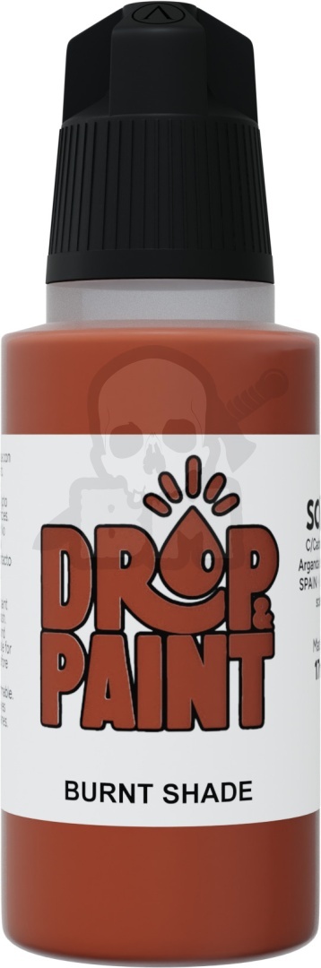 Scale 75: Drop Paint - Farbka do aerografu 17 ml - Burnt Shade