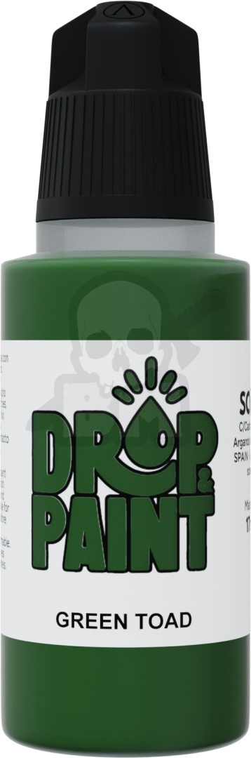 Scale 75: Drop Paint - Farbka do aerografu 17 ml - Green Toad