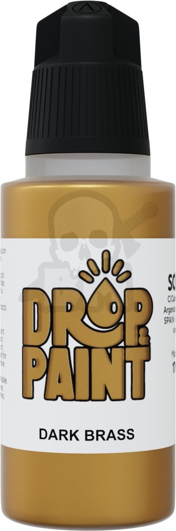 Scale 75: Drop Paint - Farbka do aerografu 17 ml - Dark Brass