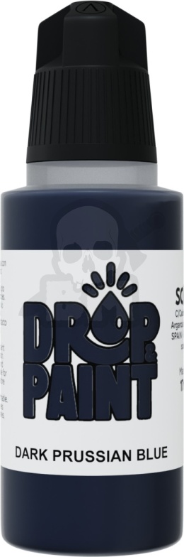 Scale 75: Drop Paint - Farbka do aerografu 17 ml - Dark Prussian Blue