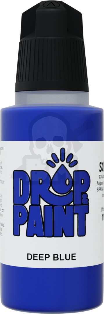 Scale 75: Drop Paint - Farbka do aerografu 17 ml - Deep Blue
