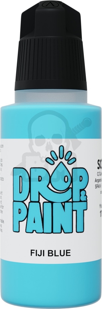 Scale 75: Drop Paint - Farbka do aerografu 17 ml - Fiji Blue