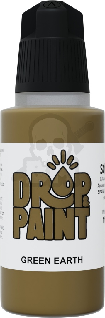 Scale 75: Drop Paint - Farbka do aerografu 17 ml - Green Earth