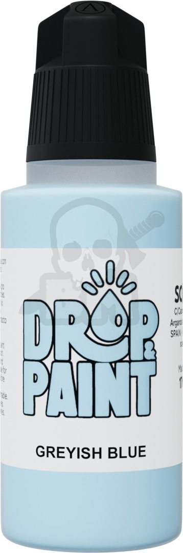 Scale 75: Drop Paint - Farbka do aerografu 17 ml - Greyish Blue