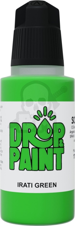 Scale 75: Drop Paint - Farbka do aerografu 17 ml - Irati Green