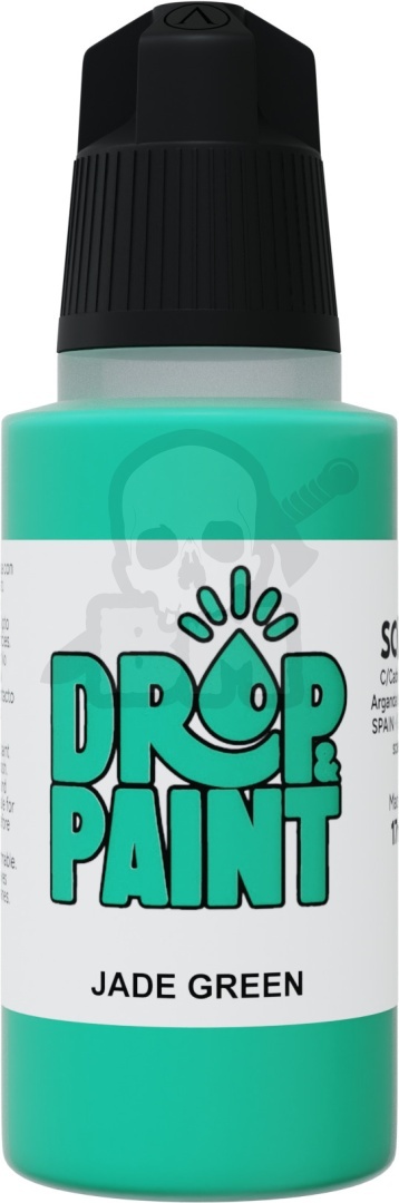 Scale 75: Drop Paint - Farbka do aerografu 17 ml - Jade Green
