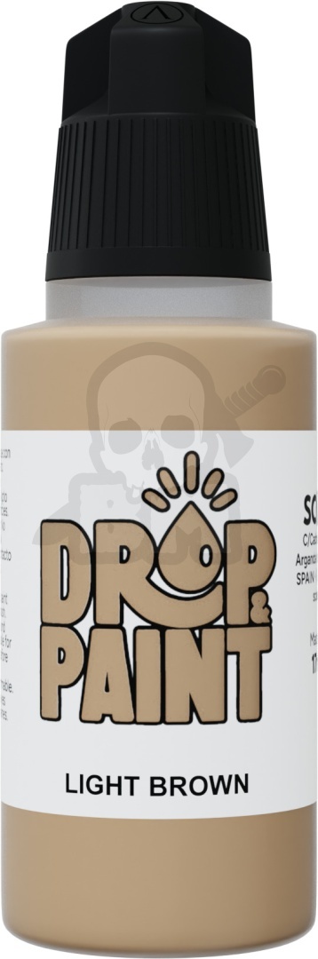 Scale 75: Drop Paint - Farbka do aerografu 17 ml - Light Brown