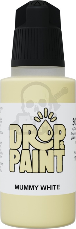 Scale 75: Drop Paint - Farbka do aerografu 17 ml - Mummy White