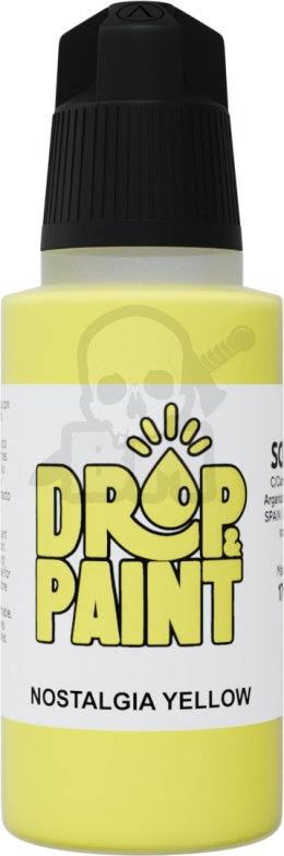 Scale 75: Drop Paint - Farbka do aerografu 17 ml - Nostalgia Yellow