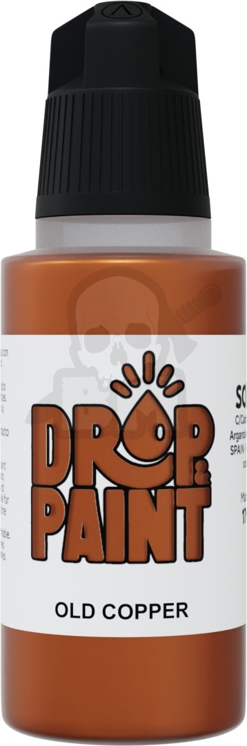 Scale 75: Drop Paint - Farbka do aerografu 17 ml - Old Copper