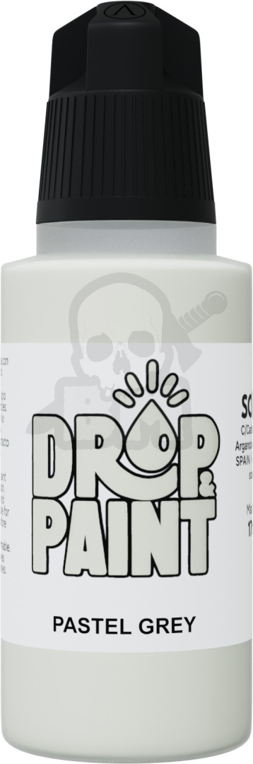 Scale 75: Drop Paint - Farbka do aerografu 17 ml - Pastel Grey