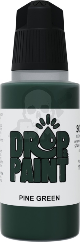 Scale 75: Drop Paint - Farbka do aerografu 17 ml - Pine Green