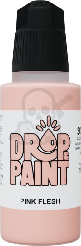 Scale 75: Drop Paint - Farbka do aerografu 17 ml - Pink Flesh