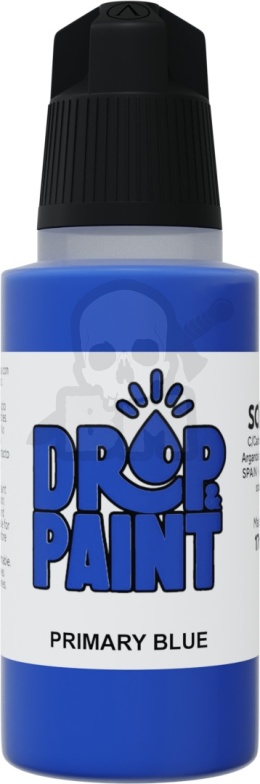 Scale 75: Drop Paint - Farbka do aerografu 17 ml - Primary Blue