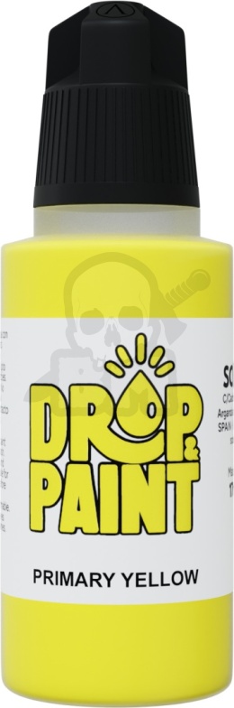Scale 75: Drop Paint - Farbka do aerografu 17 ml - Primary Yellow