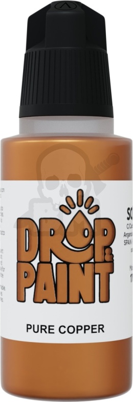 Scale 75: Drop Paint - Farbka do aerografu 17 ml - Pure Copper