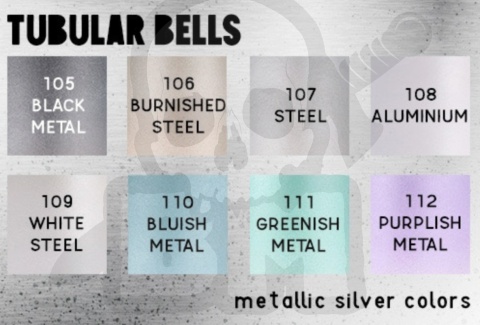 Scale 75: Drop Paint - Tubular Bells 8 farbek akrylowych 17 ml do aerografu