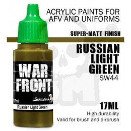 Scale 75: ScaleColor: WarFront - Russian Light Green - farba akrylowa 17 ml