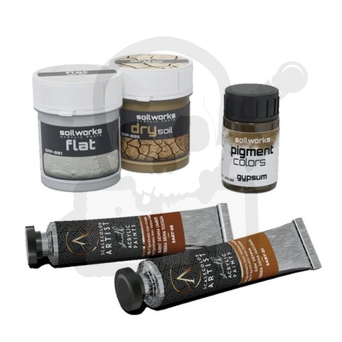 Scale 75: Soilworks - Environments Desert - zestaw pigmentów, farb i mediów