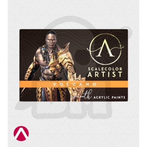 Scale75: Scalecolor - Paint Set - Artist Range - Volcano - zestaw 6 farb