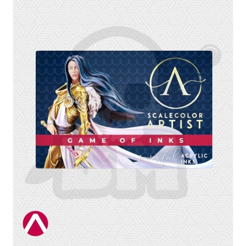 Scale75: Scalecolor - Paint Set - Artist Range - Game Of Inks zestaw 6 farb