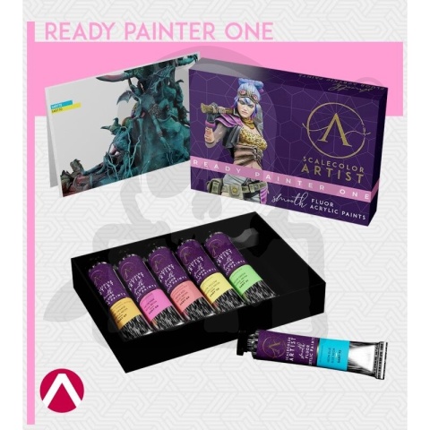 Scale75: Scalecolor - Paint Set - Artist Range - Ready Painter One 6 farb