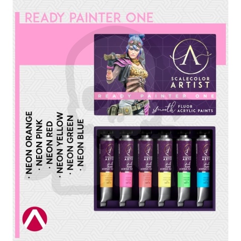Scale75: Scalecolor - Paint Set - Artist Range - Ready Painter One 6 farb