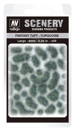 Vallejo SC432 Fantasy Tuft - Turquoise 6mm