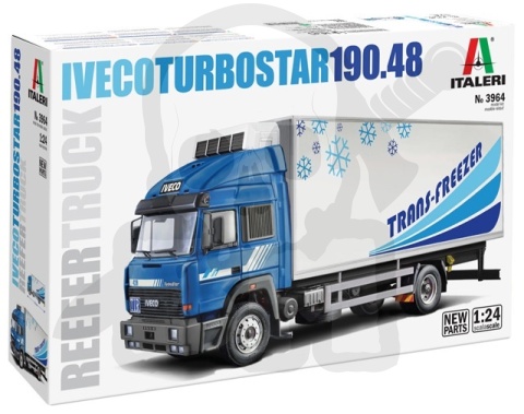 1:24 Model ciężarówki Iveco Turbostar Reefer Truck