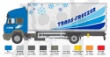 1:24 Model ciężarówki Iveco Turbostar Reefer Truck