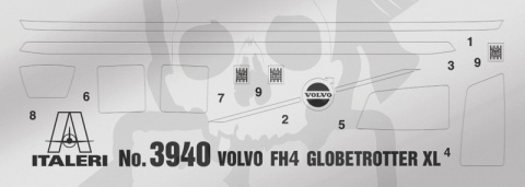 1:24 Model ciężarówki Volvo FH4 Globetrotter XL