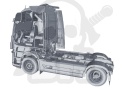 1:24 Model ciężarówki Volvo FH4 Globetrotter XL