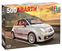 1:24 Model samochodu 500 Abarth 2008