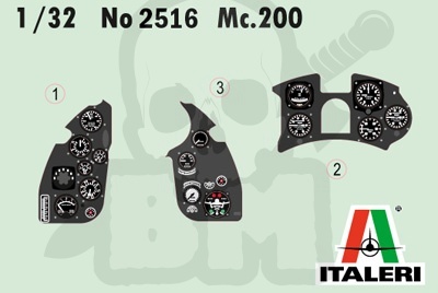 1:32 Macchi MC.200 Saetta - model włoskiego myśliwca