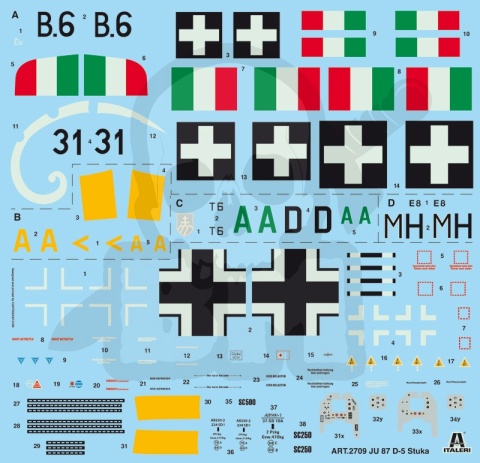 1:48 Ju-87 D-5 Stuka - model samolotu