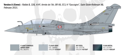 1:72 Model samolotu Rafale B - francuski myśliwiec