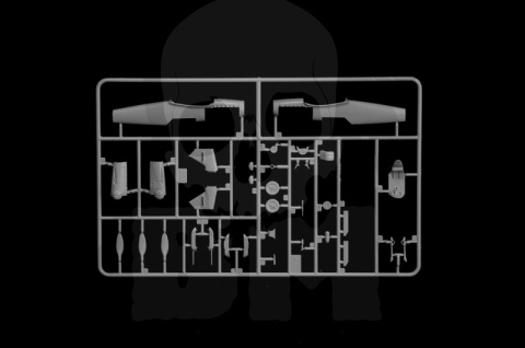 1:72 Model niemieckiego myśliwca Bf 109 G-6 Aces - 5 niemieckich asów