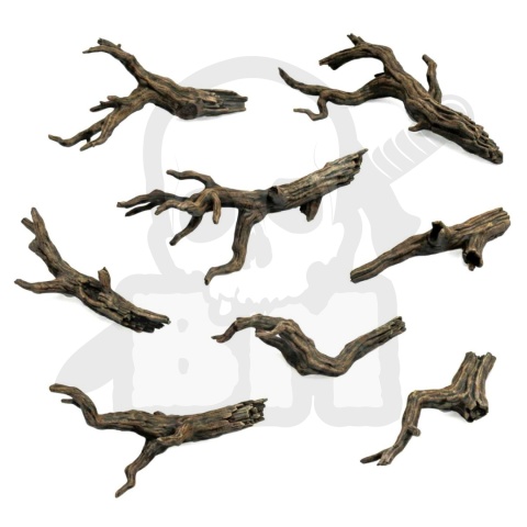 3D printed set - Broken tree branches 1:72-1:48-1:35 - połamane gałęzie 8
