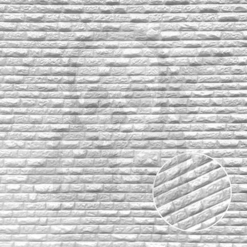 ABS Plasticard - Mur arkusz teksturowany A4