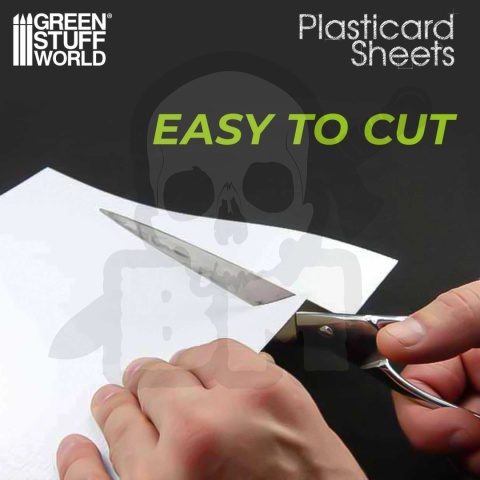 ABS Plasticard - Mur arkusz teksturowany A4