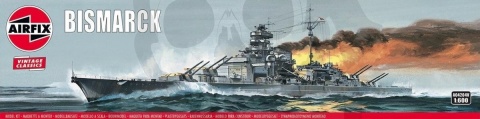 Airfix 04204V Niemiecki pancernik Bismarck 1:600
