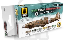 Ammo Mig 7238 Zestaw Farb WWII Regia Aeronautica – Late Colors