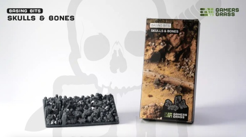 Gamers Grass: Basing Bits - Skulls and Bones - czaszki i kości