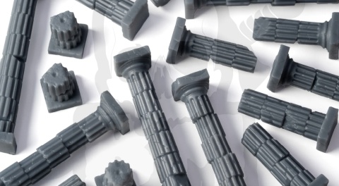 Gamers Grass: Basing Bits - Ancient Columns