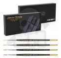 Green Stuff Premium Brush Set GOLD SERIES 4 szt.
